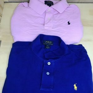 2 polo shorts